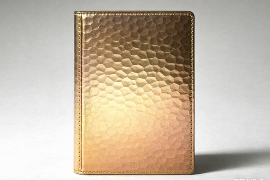 Embossed Leather Slim Journal