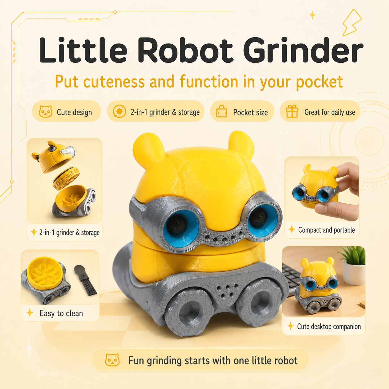 Little Robot Grinder