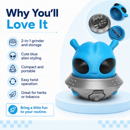 Blue Alien Grinder