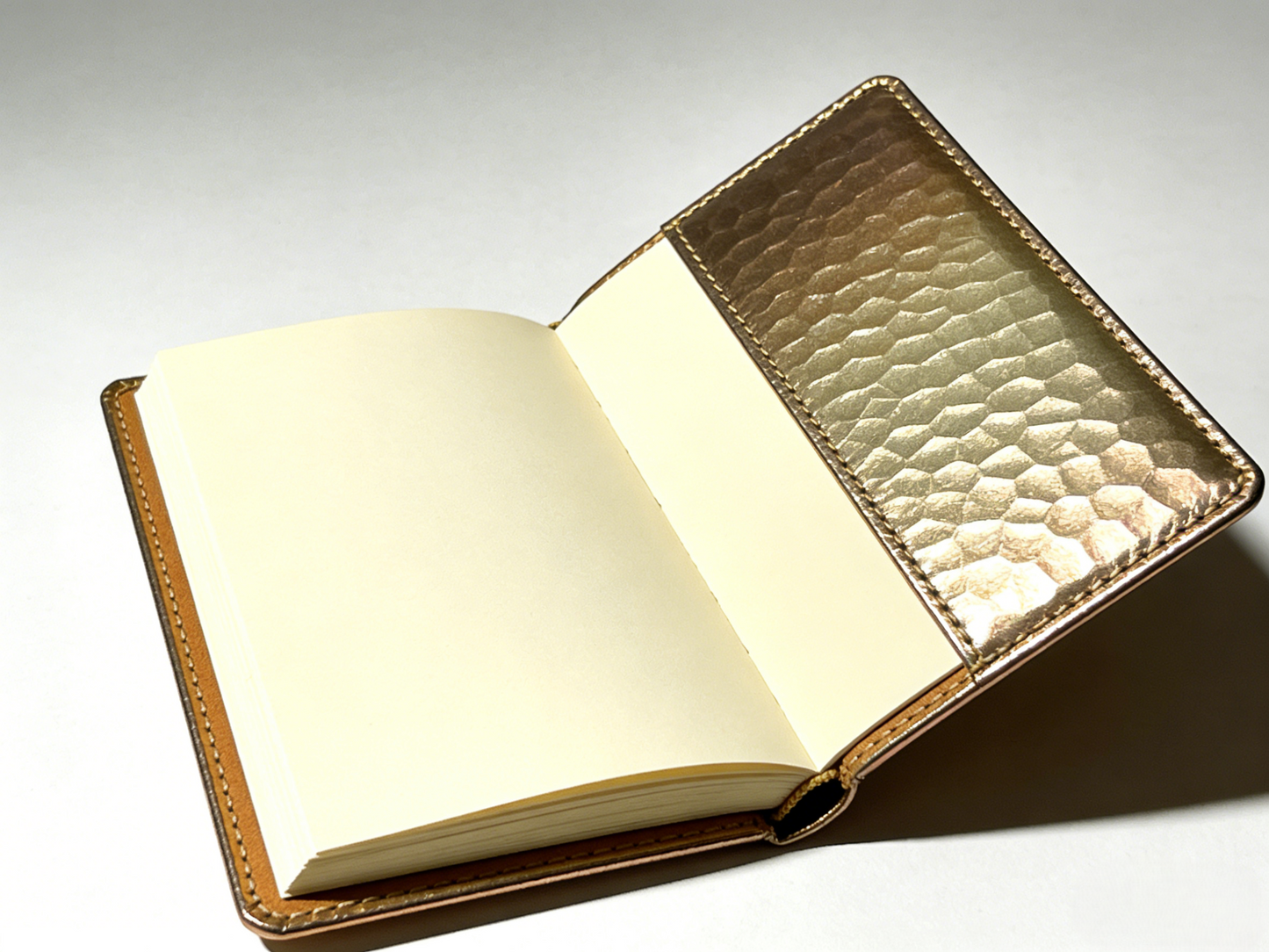 Embossed Leather Slim Journal
