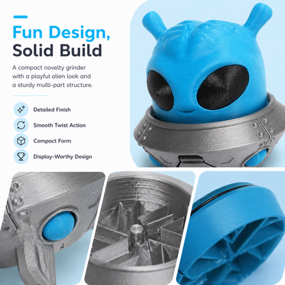 Blue Alien Grinder