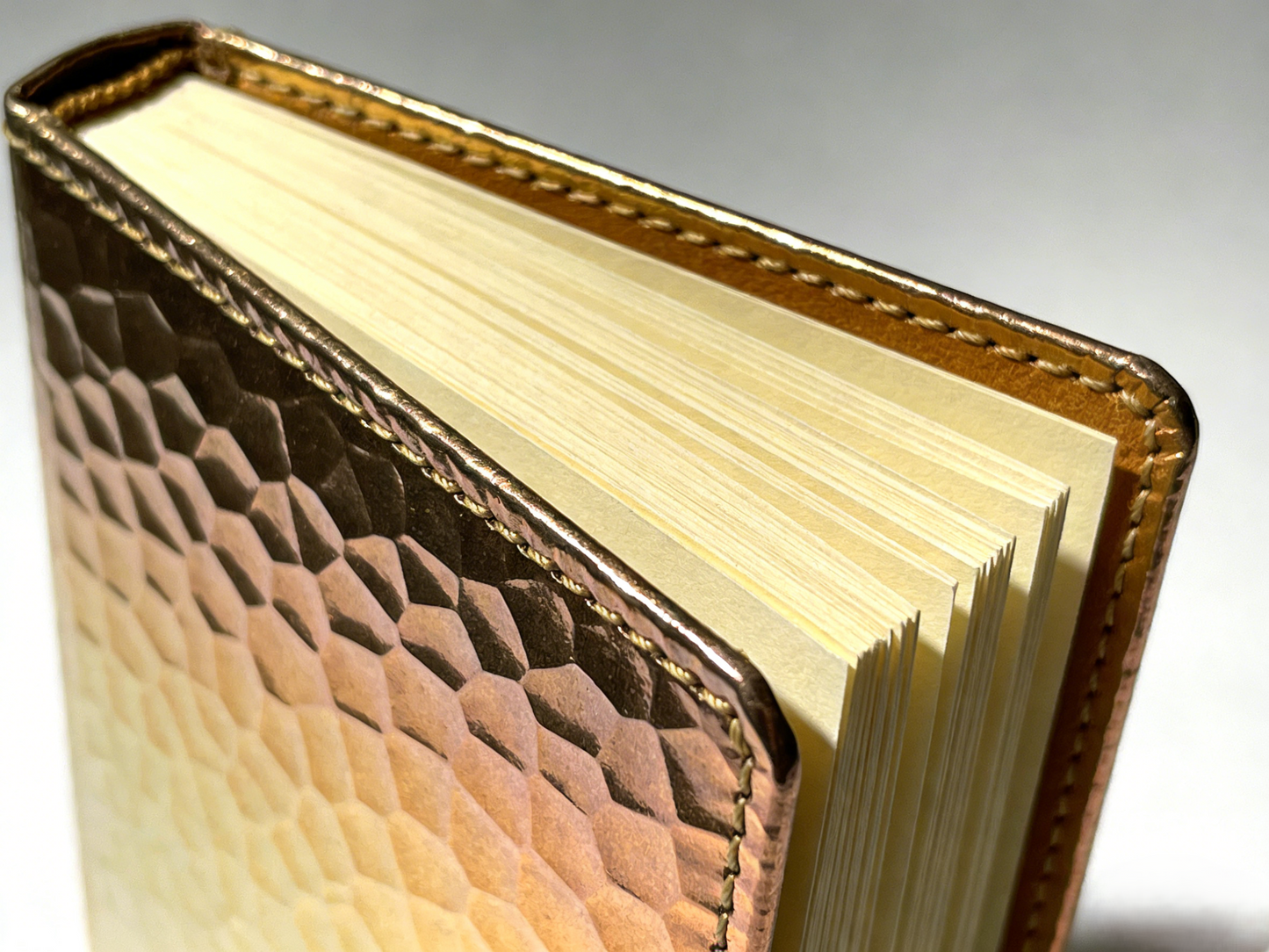 Embossed Leather Slim Journal