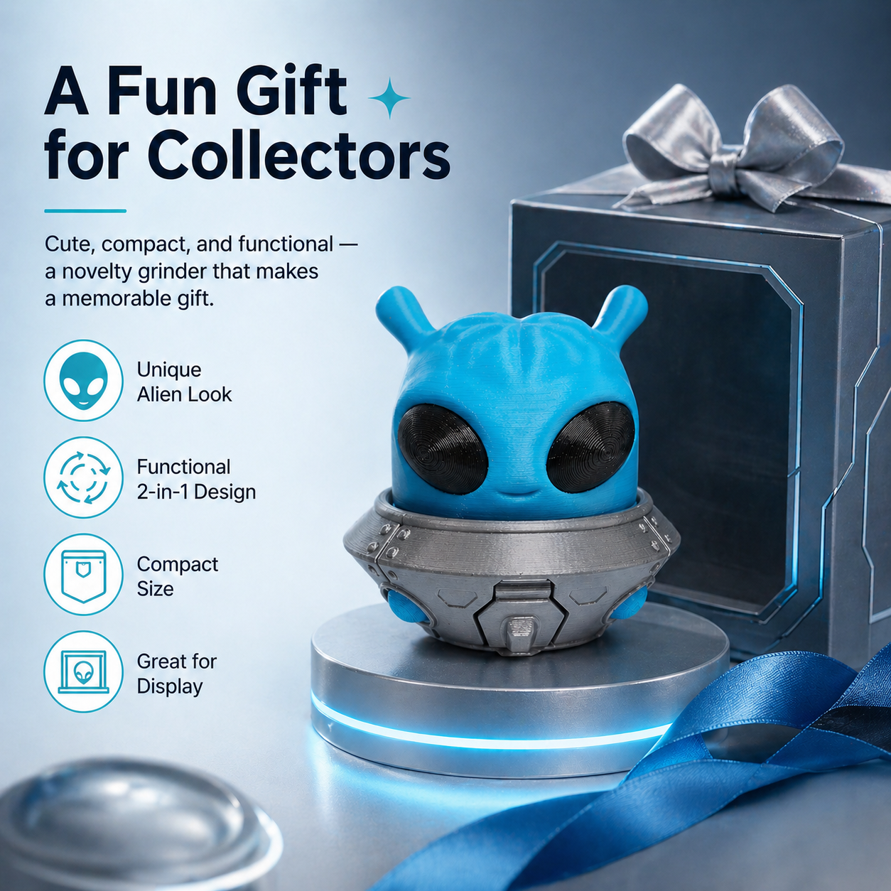 Blue Alien Grinder