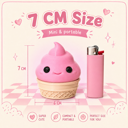 Pink Ice Cream Grinder